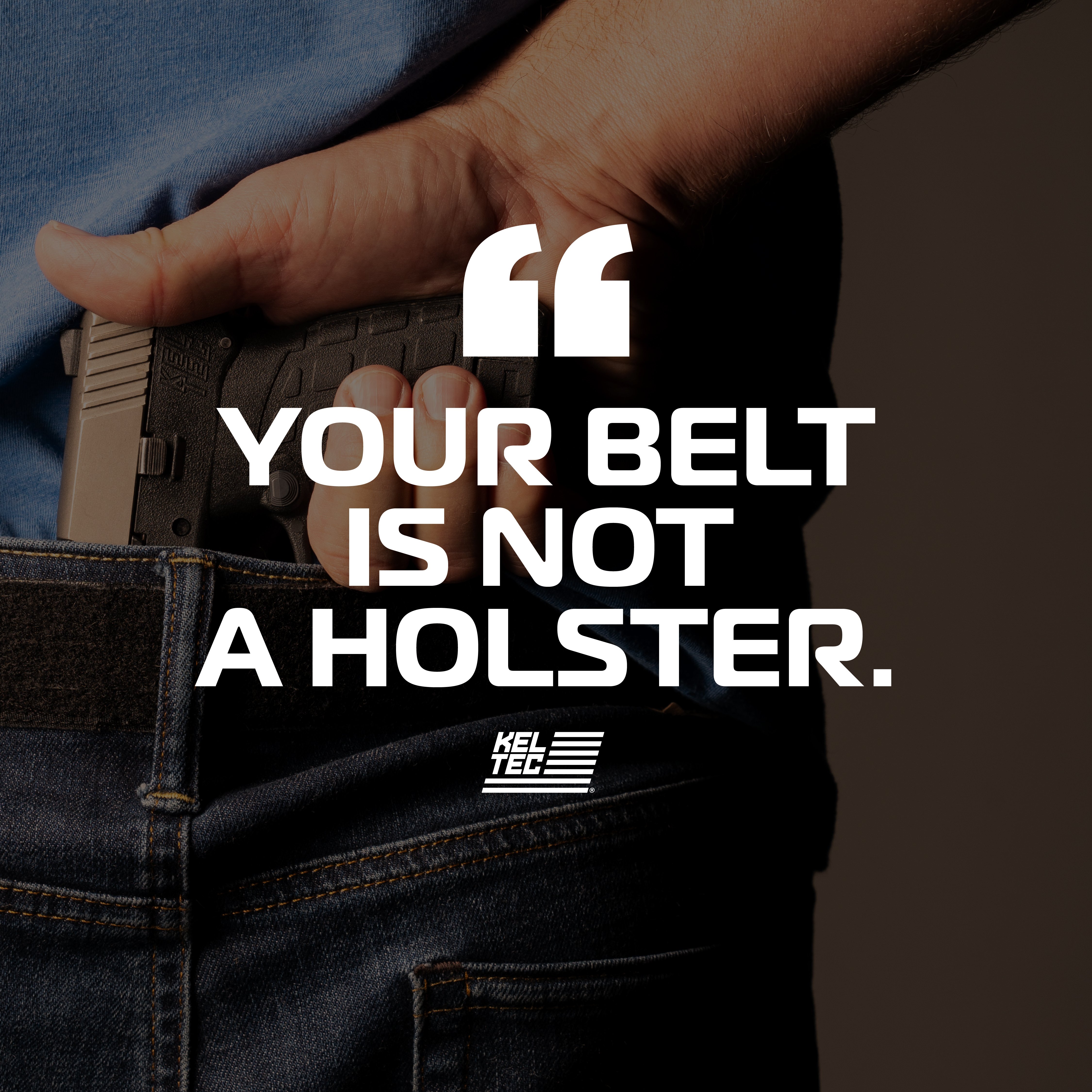 Your Belt Is Not a Holster_KelTec